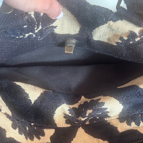 Cake Black and Cream Floral Baby Bag - Picture 6 of 10